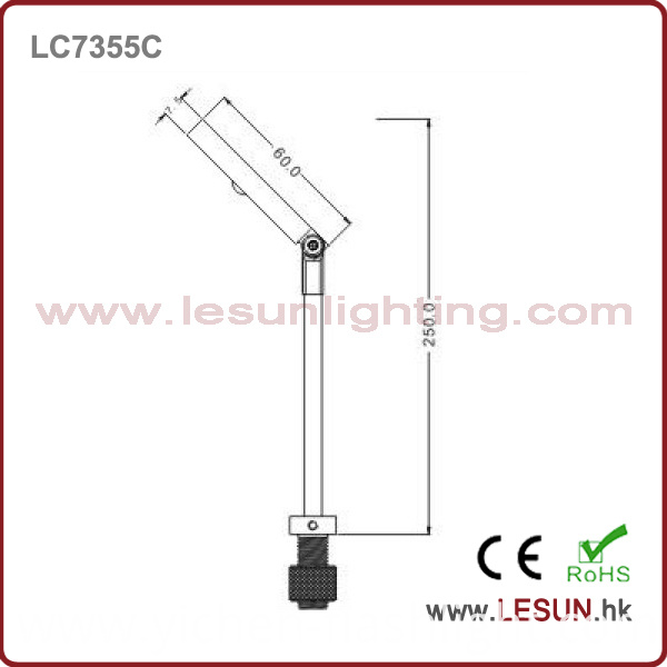 New Model! 3W LED Under Cabinet Light for Jewelry Display LC7355c